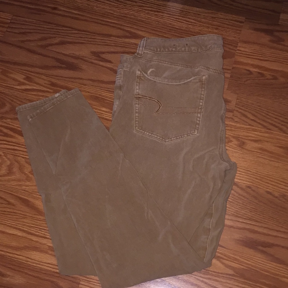 Tan / Golden jeans / Jeggings